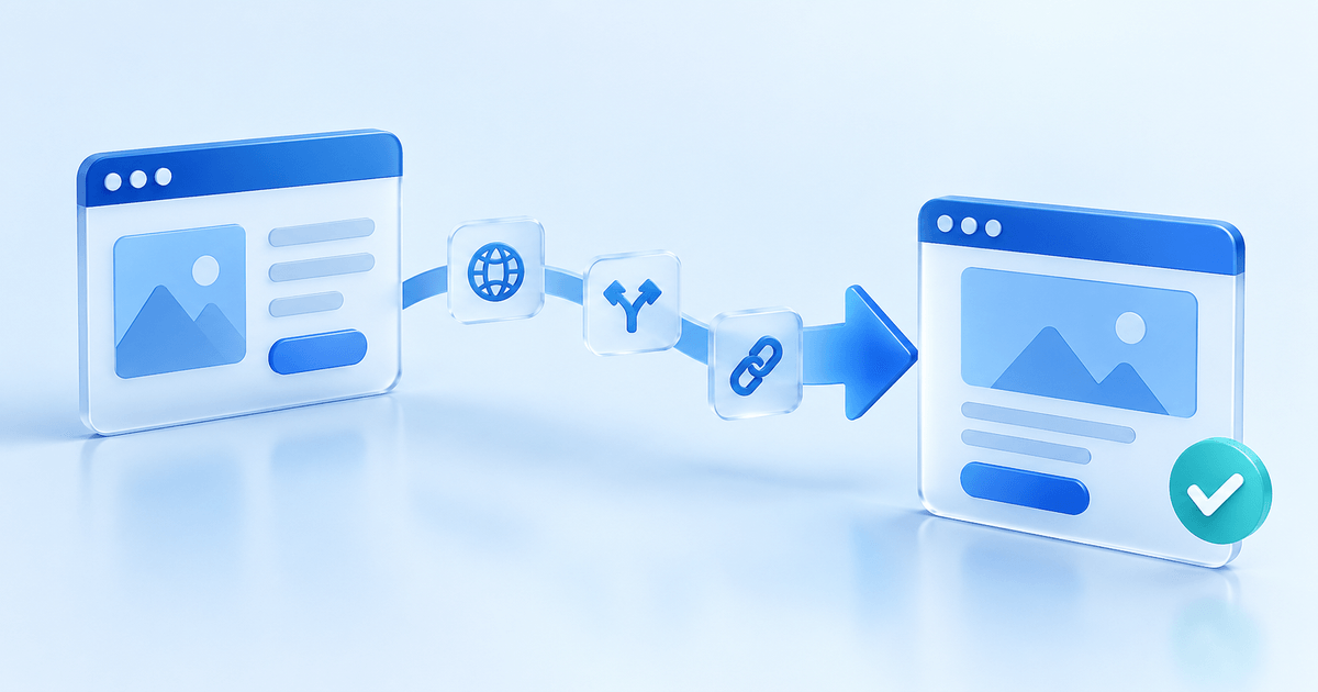 Domain-Weiterleitung: Pfade und Parameter im Portal prüfen