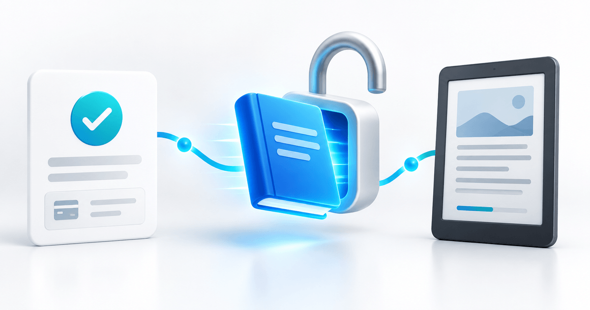 Cómo entregar un libro electrónico en formato EPUB tras el pago