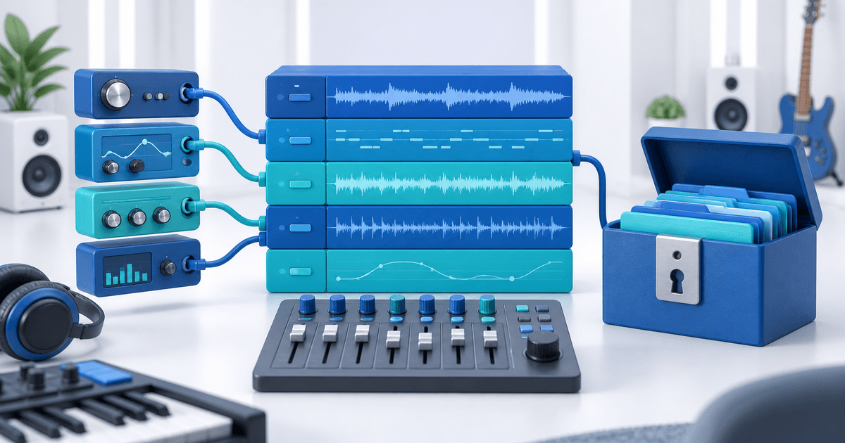 Vender plantillas de Cubase: archivos y dependencias