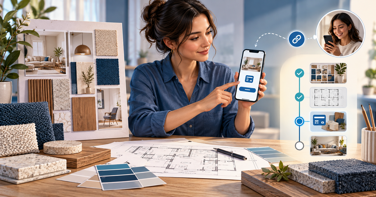 PayPal Payment Links for Interior Designers: Deposits and Milestones