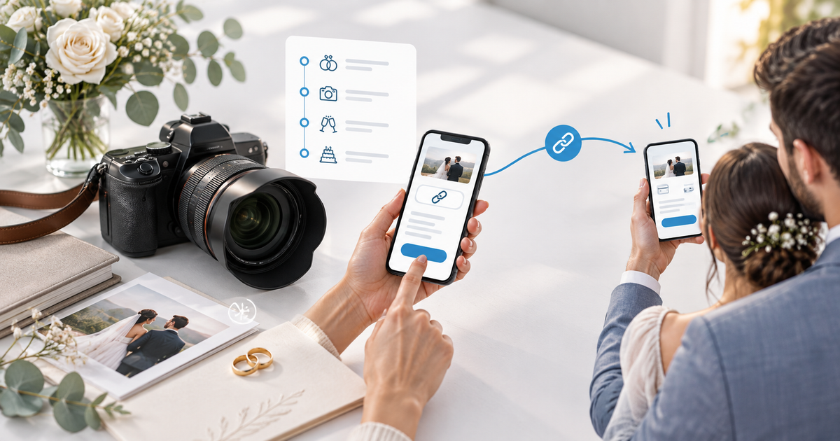 PayPal-Zahlungslinks für Hochzeitsfotografen