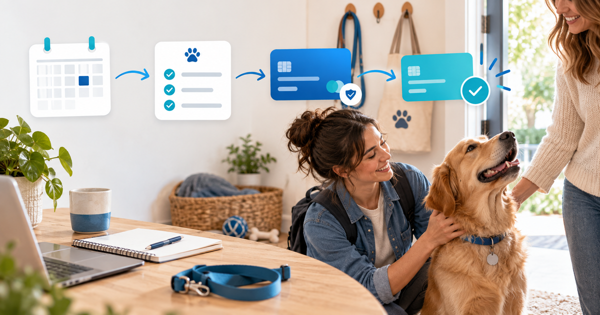 Pet-Sitting Booking Deposits: Payment and Balance Workflow
