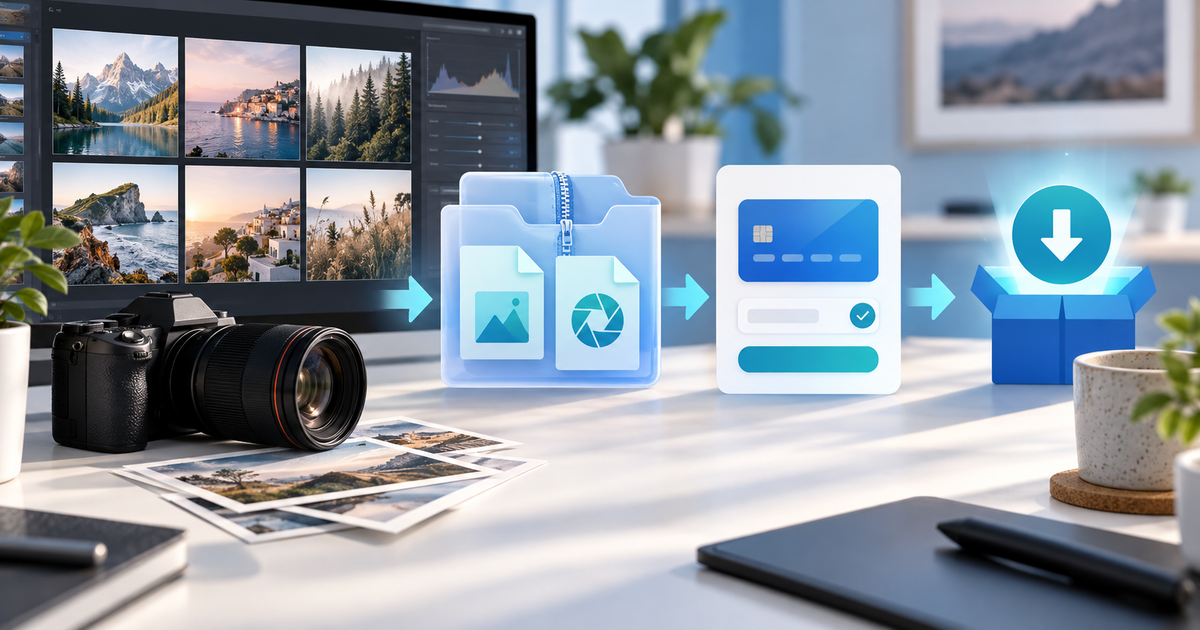 Vendre des presets Lightroom en ligne : checklist XMP, DNG et livraison