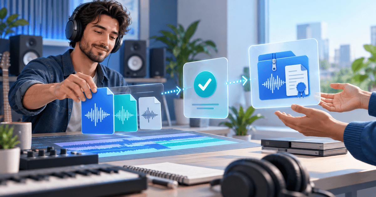 WAV-bestanden online verkopen: checklist voor licentie en levering