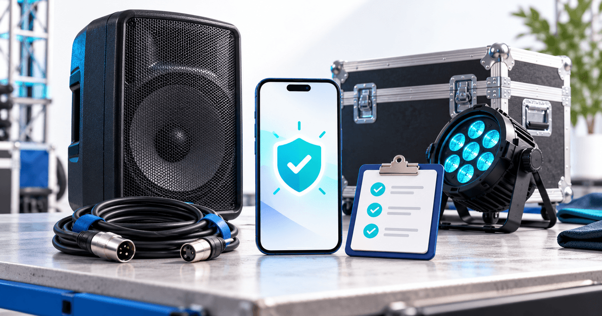 Sound and Lighting Rental Deposits: A Friday-to-Monday Workflow